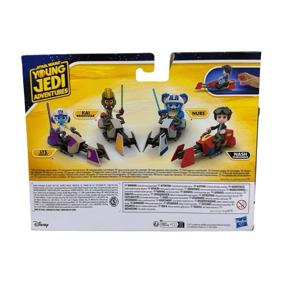 Nash Disney Star Wars Young Jedi Adventures Action Figure New - Picture 4 of 5